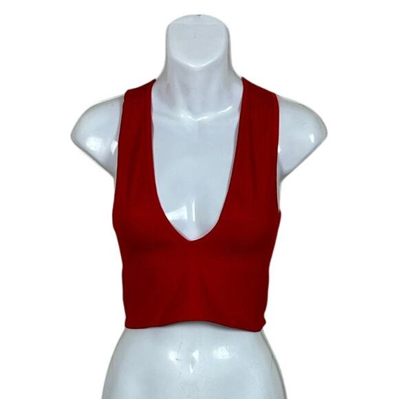 Urban Outfitters Out From Under Hailey Seamless Bra Top Red size M - Picture 4 of 8